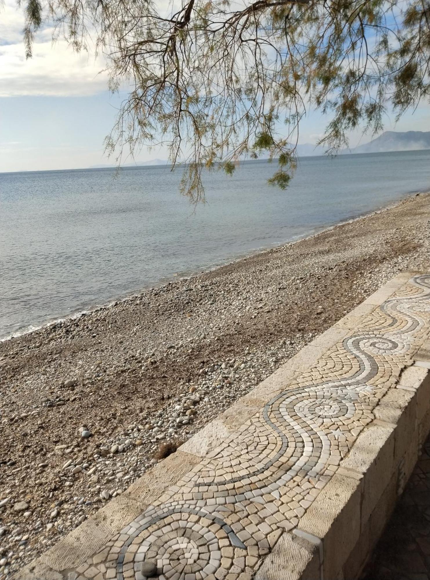 House On The Wave Villa Marathokampos Bagian luar foto