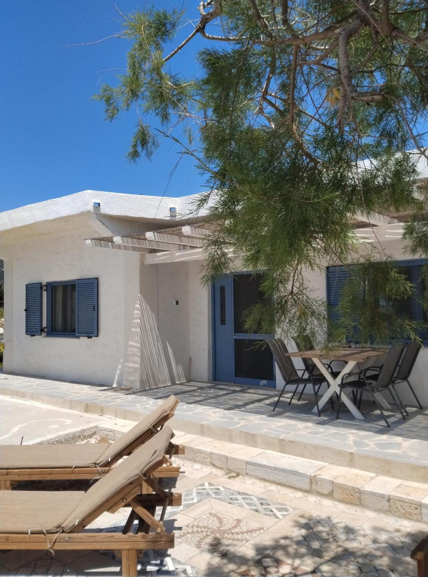 House On The Wave Villa Marathokampos Bagian luar foto